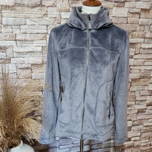 Sandra  Gray “Super soft plush fleece Jacket Full Zipp